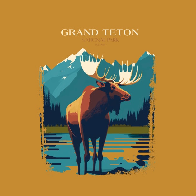 Grand Teton National Park by Wintrly