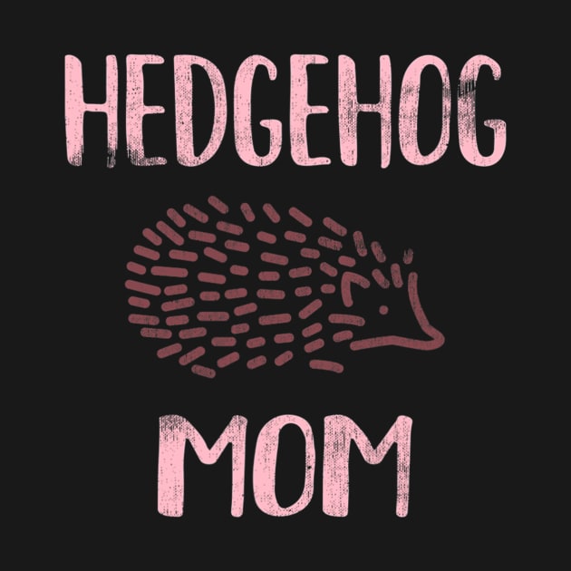 Hedgehog Mom by eldridgejacqueline