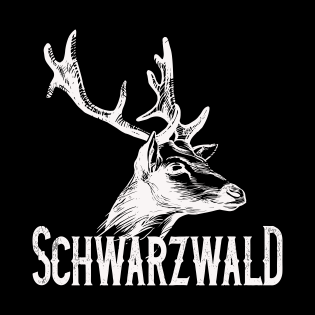Schwarzwald Heimat mit Hirsch by Foxxy Merch