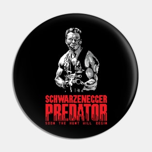 Pixelated Predator Poster Pin