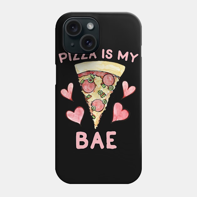 Pizza is my bae Phone Case by bubbsnugg