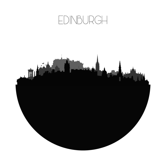 Edinburgh Skyline by inspirowl