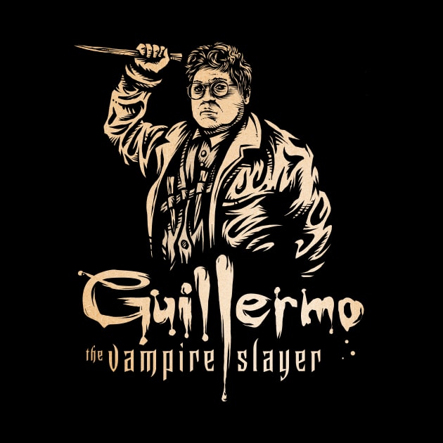 Guillermo the Vampire Slayer by kg07_shirts