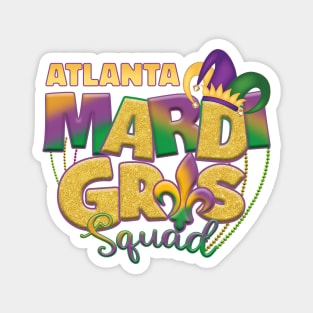 Atlanta Mardi Gras Magnet