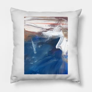 Abstract Mix Media Painting 8 Pillow