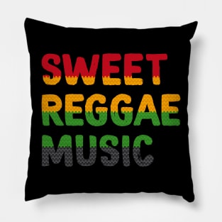 Sweet Reggae Music, Rasta Jamaica Pillow