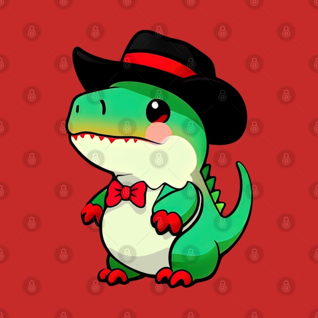 Dinosaur Cowboy Hat by IDesign23