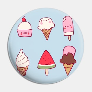 Ice cream pack Pin