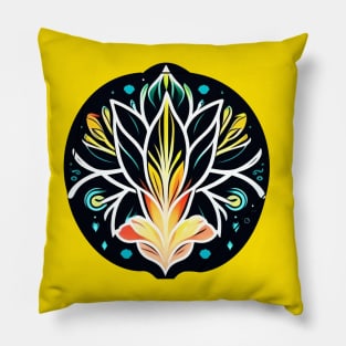 Flower mandala Pillow