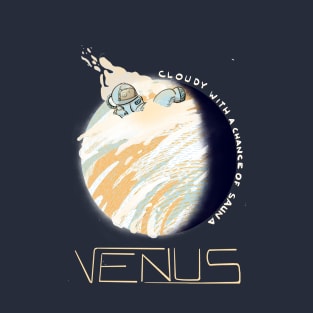 Astronaut manatee in space: Venus T-Shirt