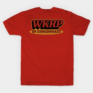 WKRP in Cincinnati Vintage Radio Station RINGER Tee T-SHIRT FREE SHIP USA  80s TV