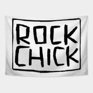 Rock Music Girl, Women Rock, Rock Chick Tapestry