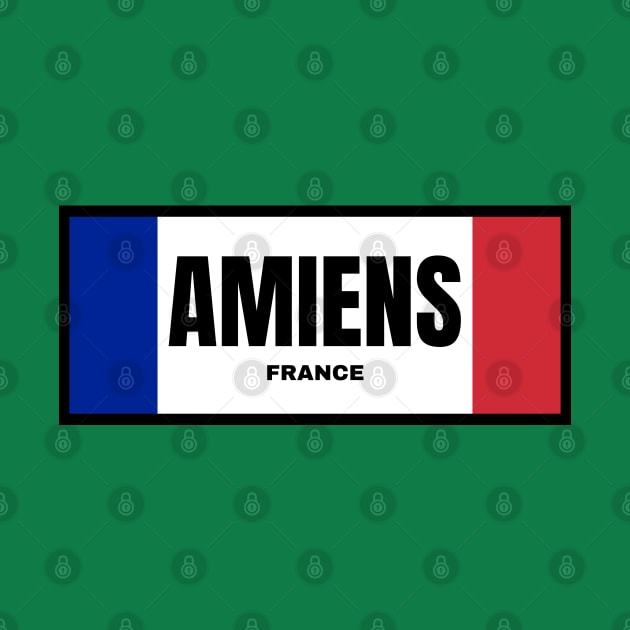 Amiens City in French Flag Colors by aybe7elf