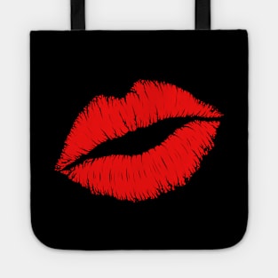 Kiss,kissing,kiss lips,kiss lover red lips Tote