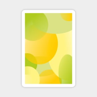 Yellow-green gradient Magnet