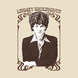 Lindsey Buckingham /\/\/ Original Vintage Style Fan Design T-Shirt