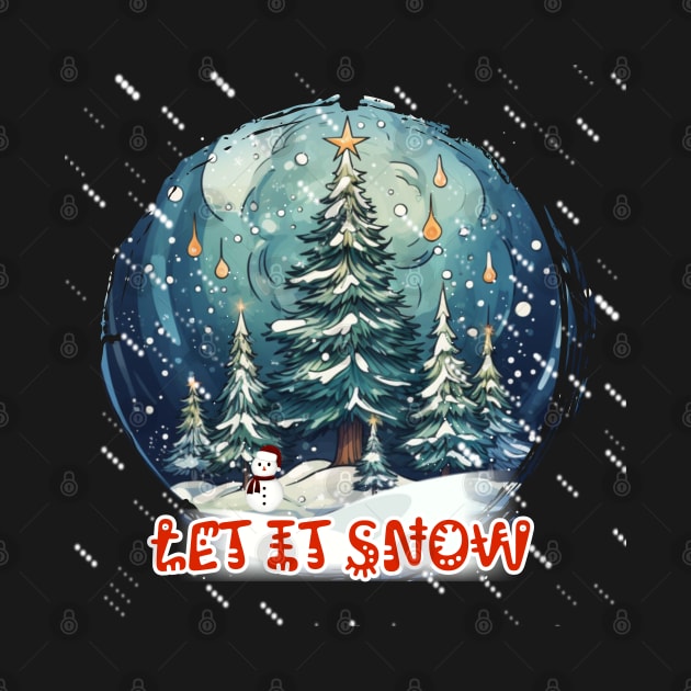 MERRY CHRISTMAS, LET IT SNOW by zzzozzo