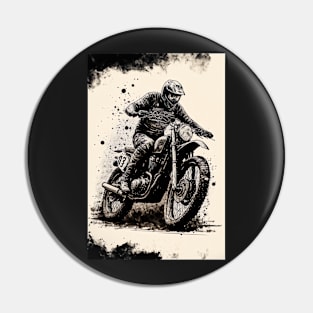 Dirt bike drawing style Pin