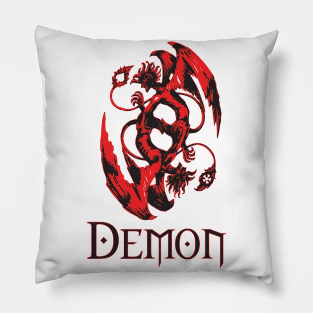 demon Pillow by Hedgeh0g