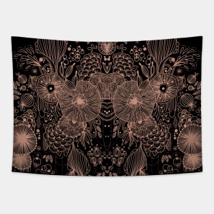 ABSTRACT PATTERN ECRU Tapestry