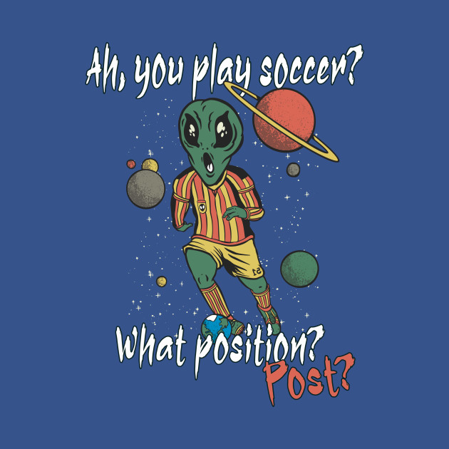 Post, Football, Soccer, Football Team, - Football - T-Shirt