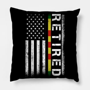 Retired Vietnam Veteran - Military Gift Pillow