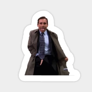 Michael Scott flashing Magnet