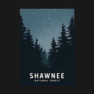 Shawnee National Forest at Night T-Shirt