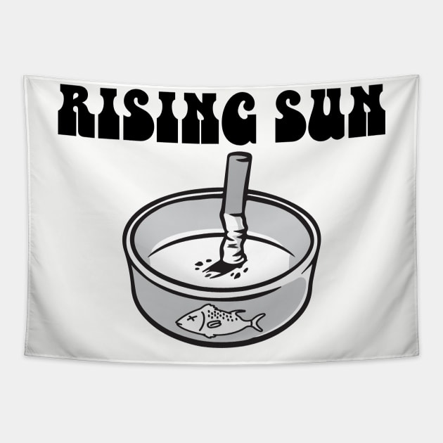 Rising Sun Tapestry by JP