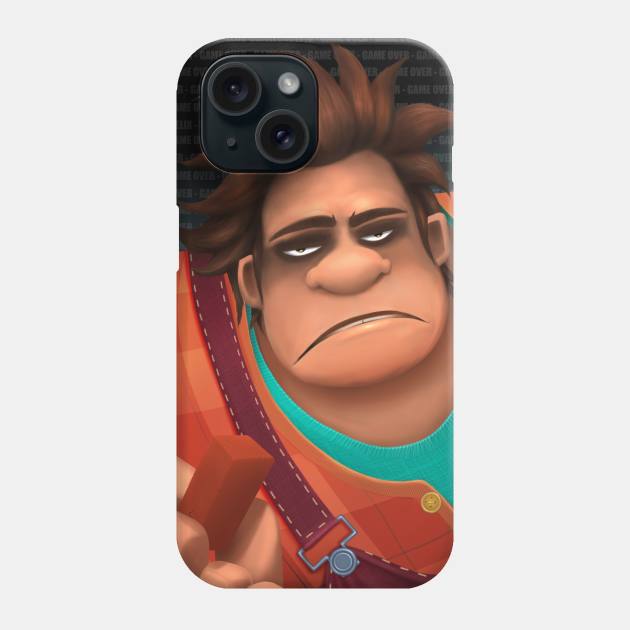 GAME OVER RALPH Phone Case by ZEROSCARECROW13