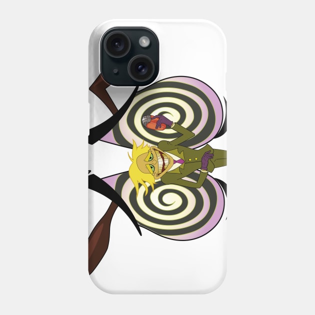 Freaky Hairstyle Phone Case by potatointospace