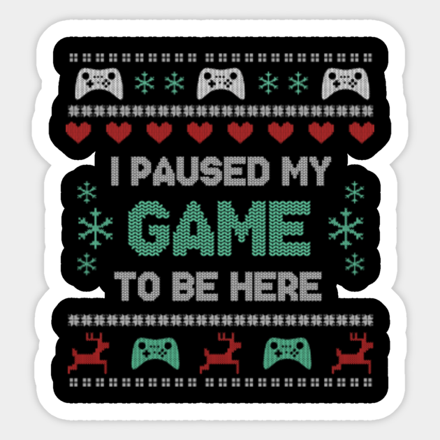 gaming ugly christmas sweater