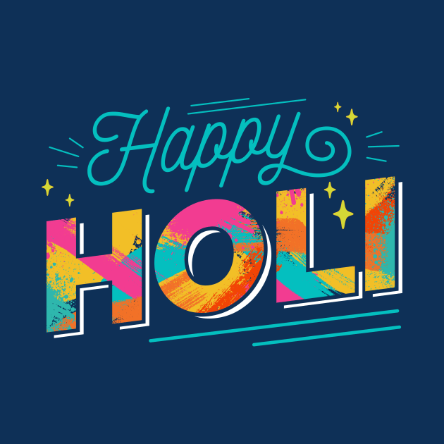 Happy Holi // Colorful Holi Festival by SLAG_Creative