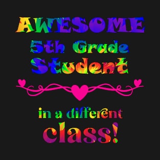 AWESOME 5th Grade Student ? in a different class! T-Shirt