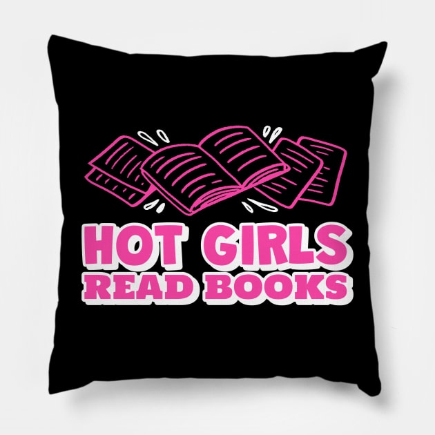 HOT Girls Read Books Lover Pillow by SartorisArt1