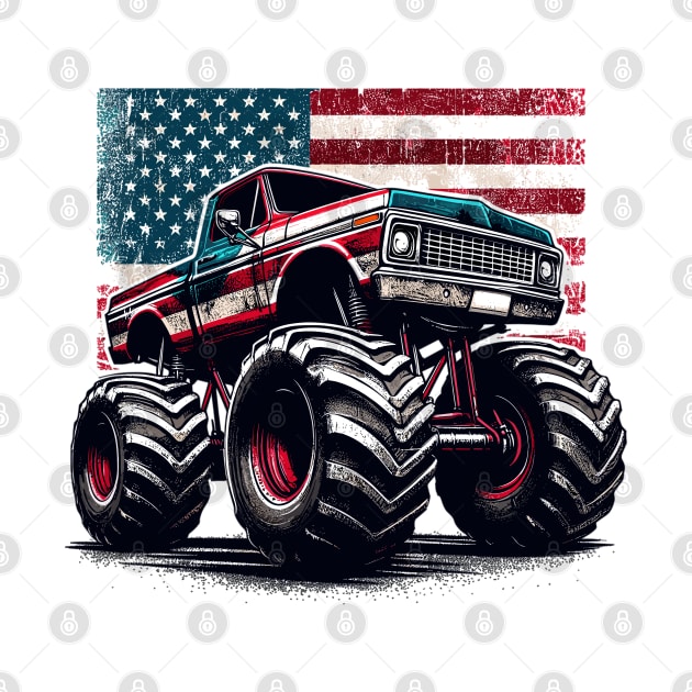 Monster Truck by Vehicles-Art