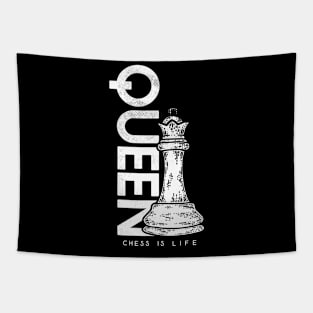 Chess Is Life - Queen Tapestry