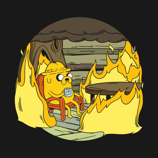 Adventure Time - This is fine! by gseignemartin