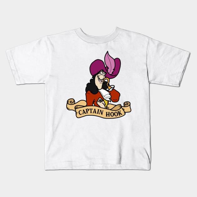 Captain Hook - Hook - Kids T-Shirt