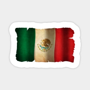 Grunge Flag of Mexico Magnet