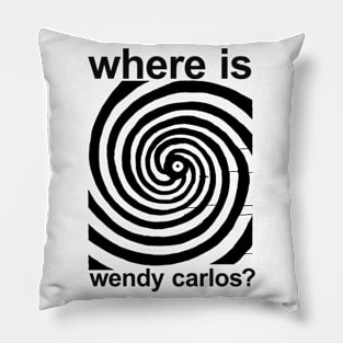 where is wendy carlos? Pillow