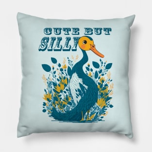 Cute But Silly Goose Pillow