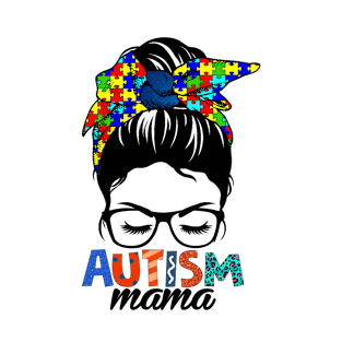 Autism Mama Gift For Women T-Shirt