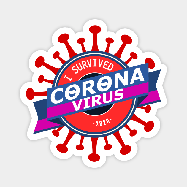 I Survived Coronavirus Magnet by MOREtv