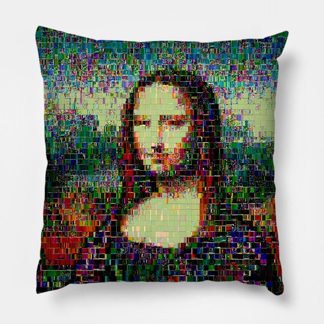 Glona Lisa Juiced Pillow by terrybain