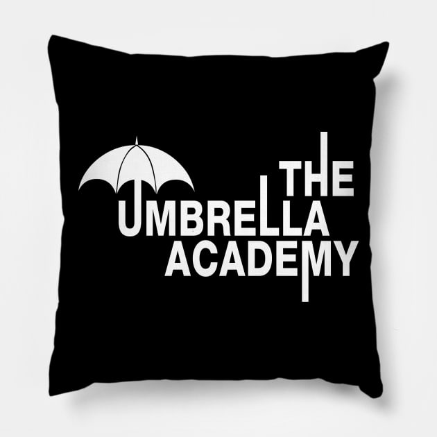 The Umbrella Academy - White Pillow by viking_elf