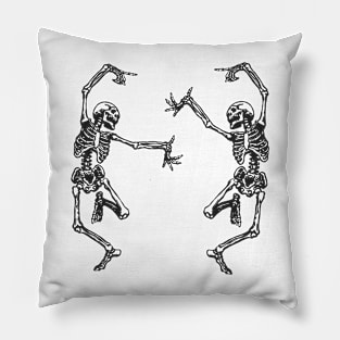 Dancing skeletons Pillow