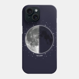 Third Quarter/ Half Moon - Moon Phases Phone Case