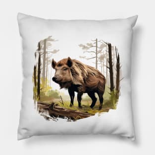 Wild Boar Pillow