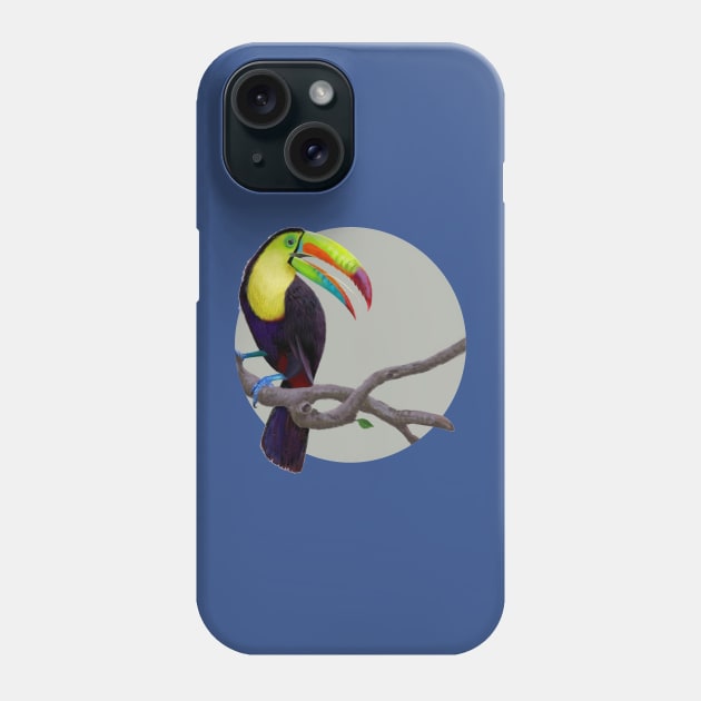 Keel-Billed Toucan Phone Case by Oniomsra